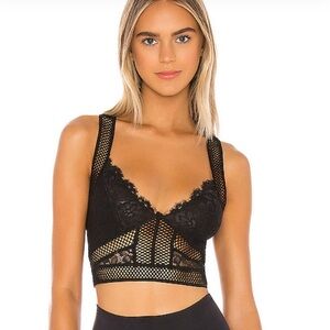 Free people sitting pretty brand black size sm